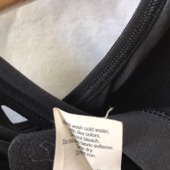 Black Sports Bra - Picture 4 of 5